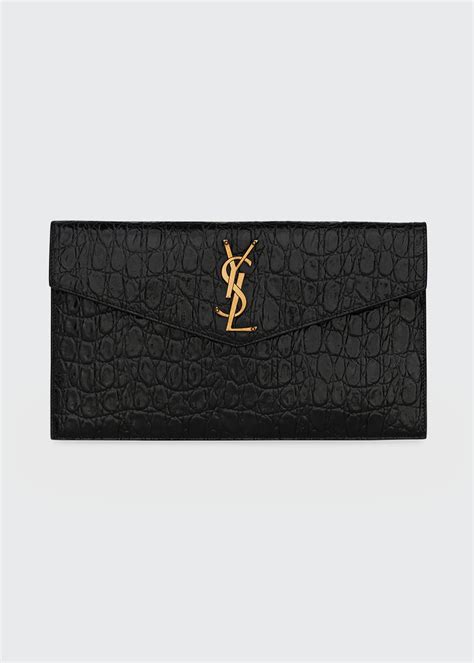 ysl y clutch uk|ysl crocodile clutch.